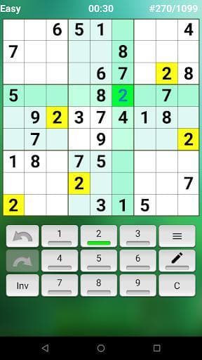 Sudoku offline screenshot 2
