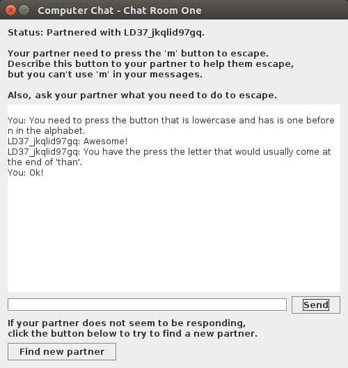 Chat Room One (Ludum Dare 37)