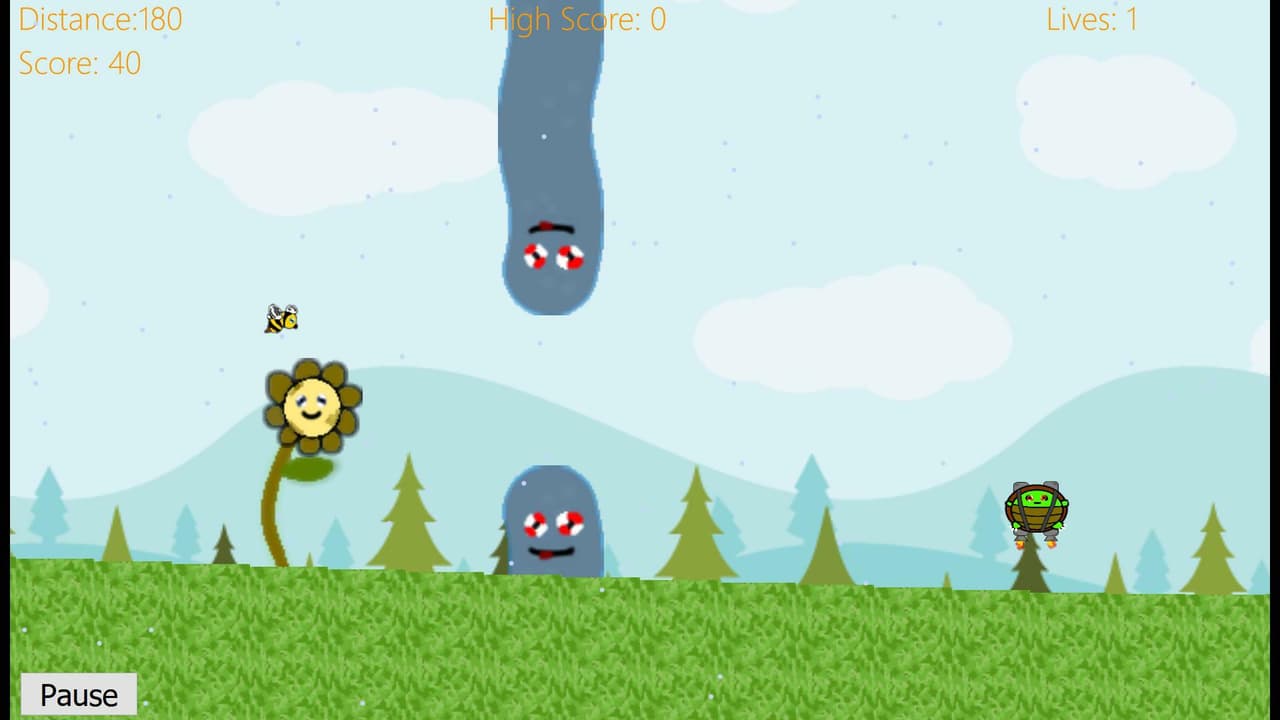 Super Flappy Bee Paint screenshot 5