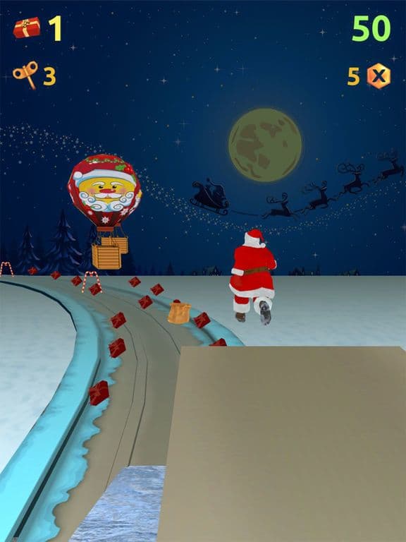 Chiristmas Santa Run 3D 2017