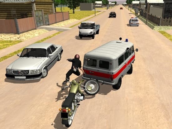 Russian Moto Traffic Rider 3D screenshot 6