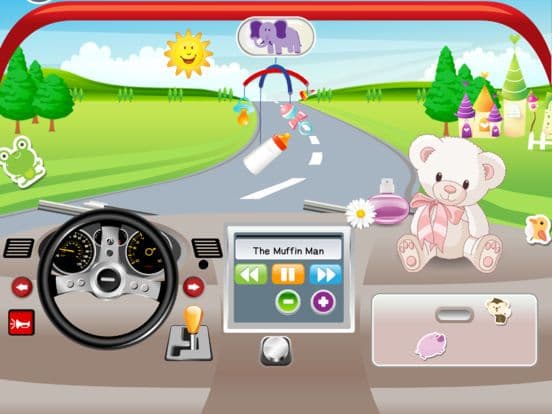 Baby Car Driving App 4 Toddler screenshot 2