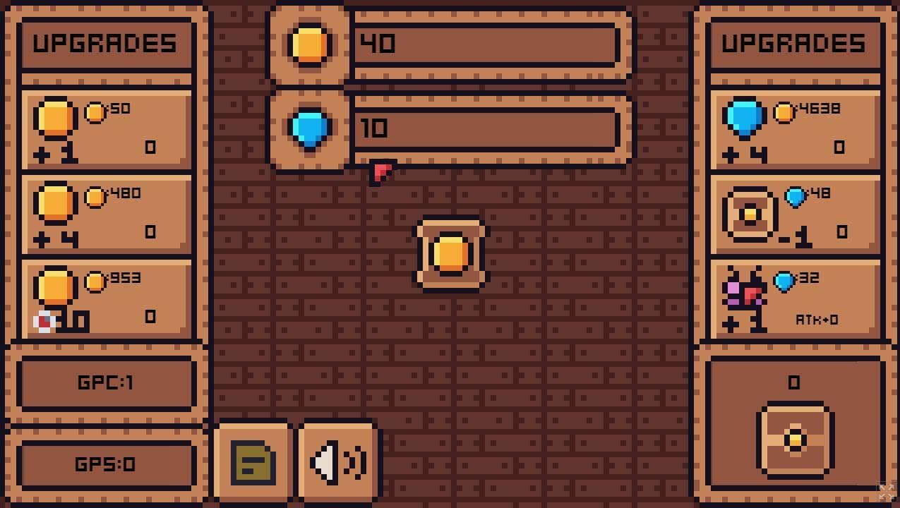 Pixel Gold Clicker