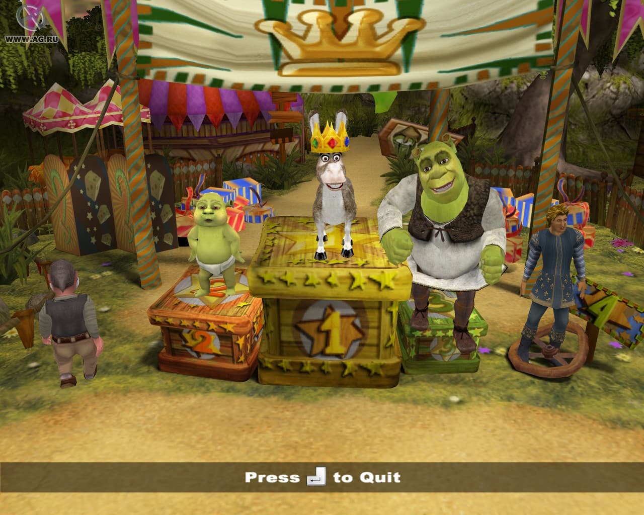 Shreks Carnival Craze Party Games screenshot 6