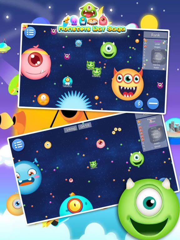 Monsters War Saga - Eat Them All screenshot 2