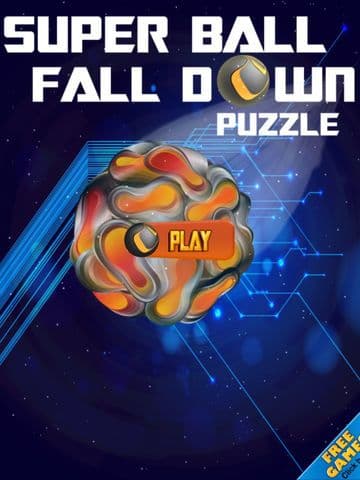 A Super Ball Fall-Down Puzzle New Skill for Free screenshot 3
