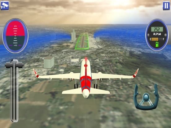 Flying Airplane Simulator 3D screenshot 6