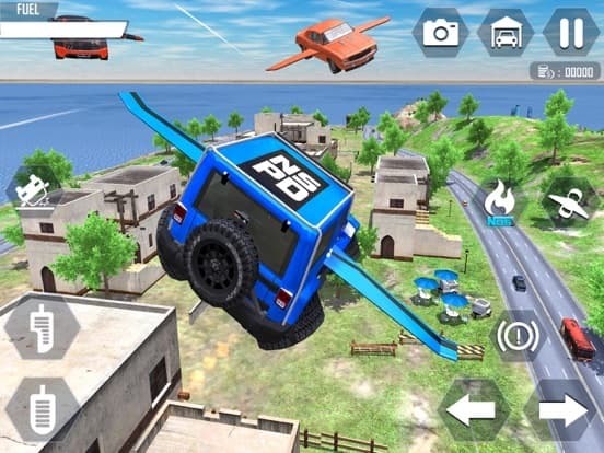 Flying Car Extreme Simulator screenshot 6
