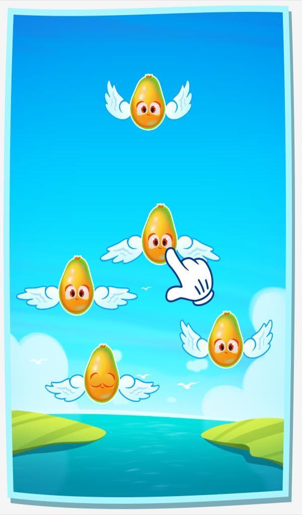 Flying fruits balloon for kids screenshot 3