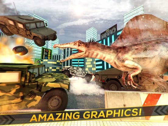 Jurassic Cars: The Final Racing & Fighting Game screenshot 3