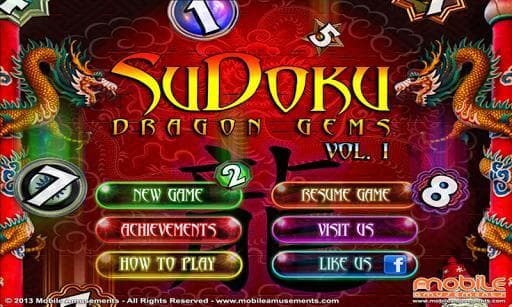 Sudoku Dragon Gems FREE screenshot 2
