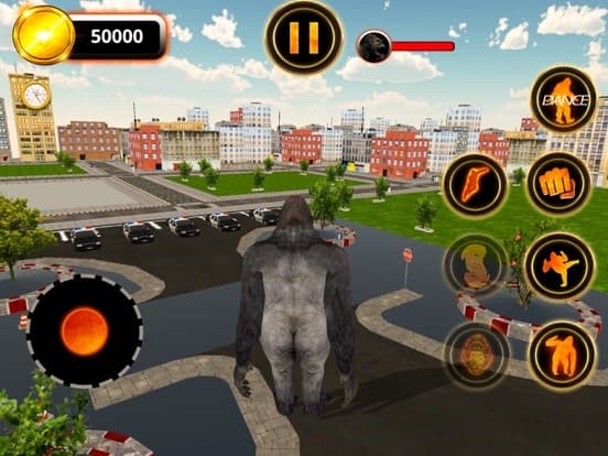 Gorilla Bigfoot Rampage Game screenshot 5