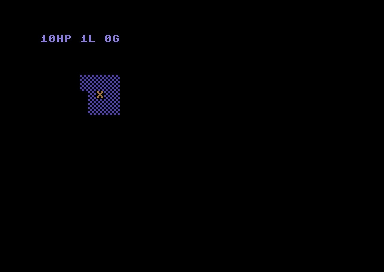 Roguelike 10 (C64) by Bago Zonde screenshot 3