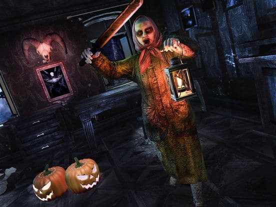 Granny AndGrandpa Scream House screenshot 2