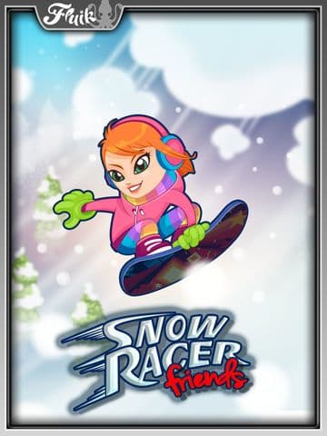 Snow Racer Friends Free screenshot 2