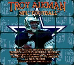 Troy Aikman NFL Football screenshot 2