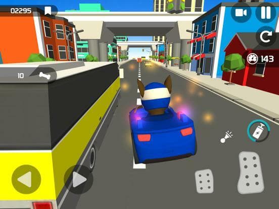 Paw Puppy Traffic Racing screenshot 3