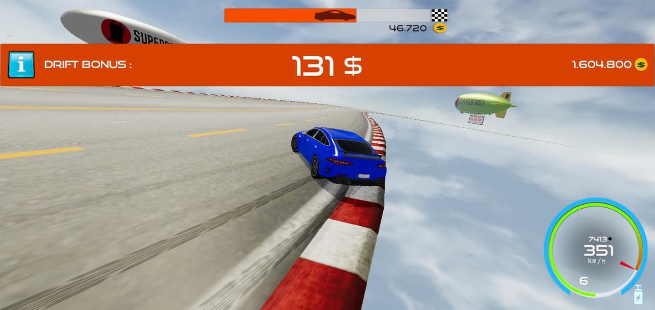 Race among the clouds screenshot 4
