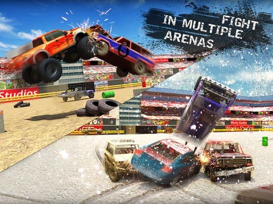 Xtreme Demolition Derby Racing Car Crash Simulator screenshot 2