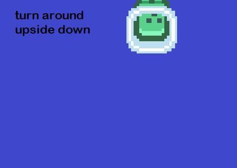 turn around upside down