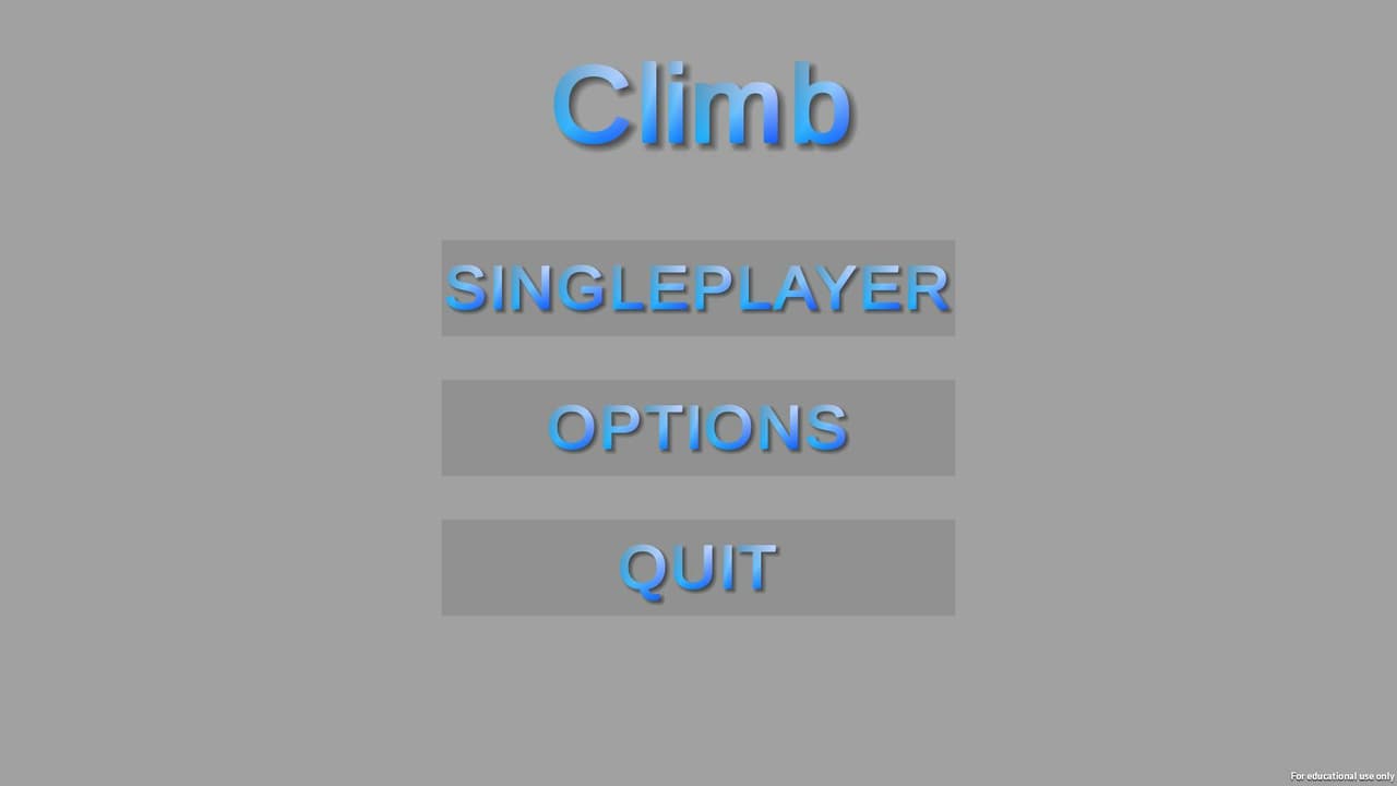 Climb - Student Project screenshot 2