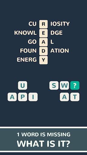 1 Crossword - Free Word Game screenshot 3