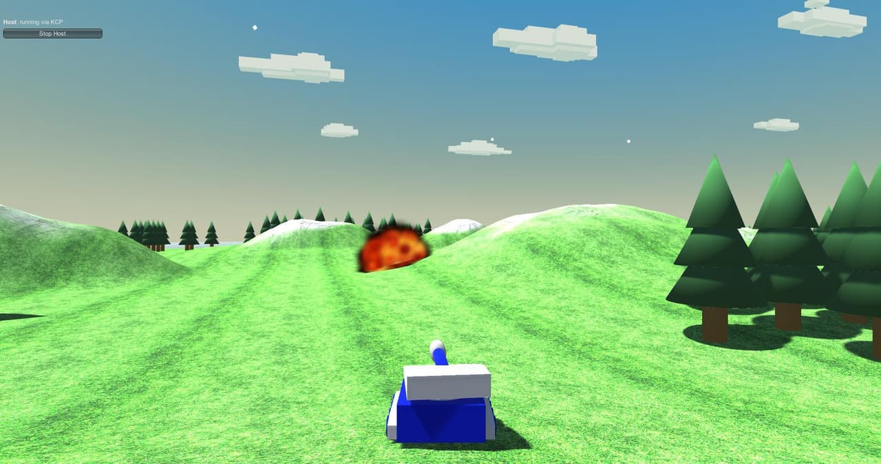 Cartoon Tank War screenshot 2