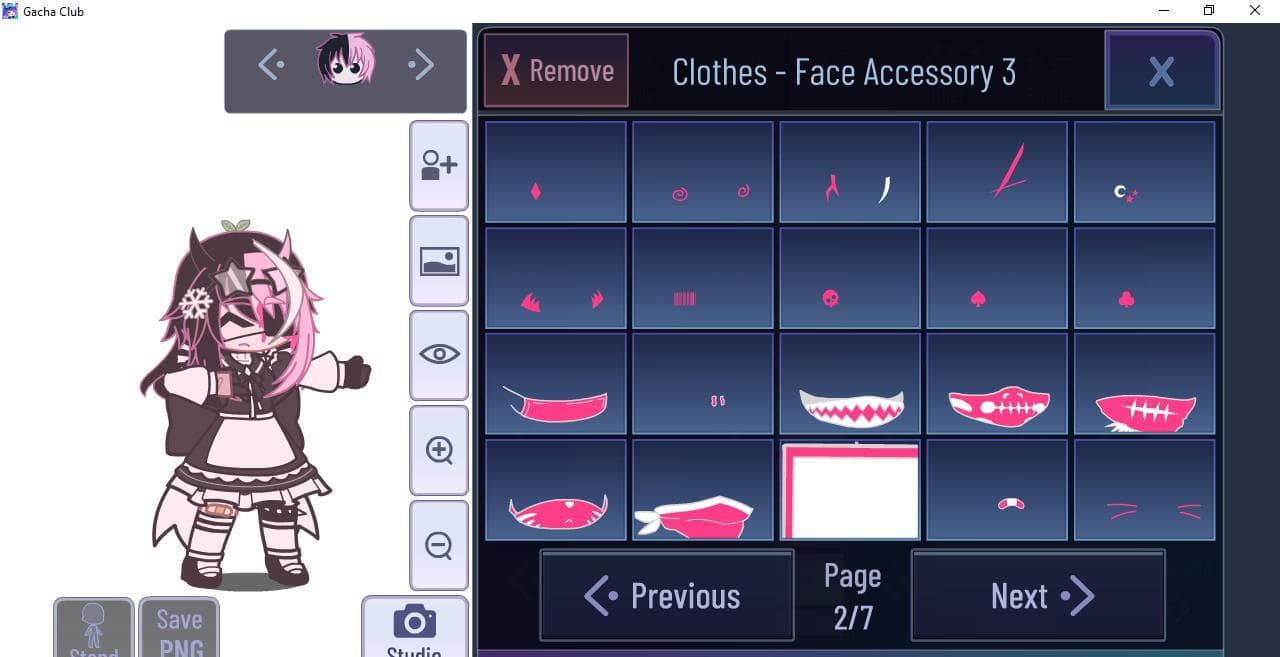 Gacha art not mine (for pc only This a reupload cuz my orig one got suspended) screenshot 2