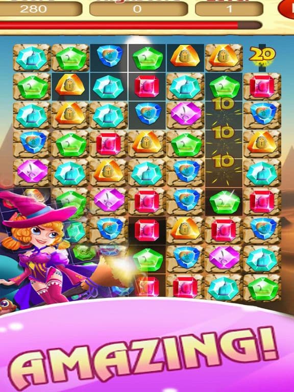 Gems Land: Match 3 Shine screenshot 2