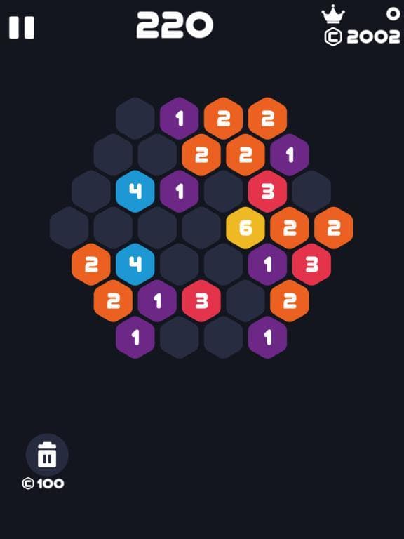 Hexa Number Smash: Tap Puzzle screenshot 3