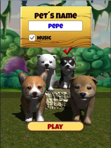 Talking Puppies, virtual pets to care, your virtual pet doggie to take care and play