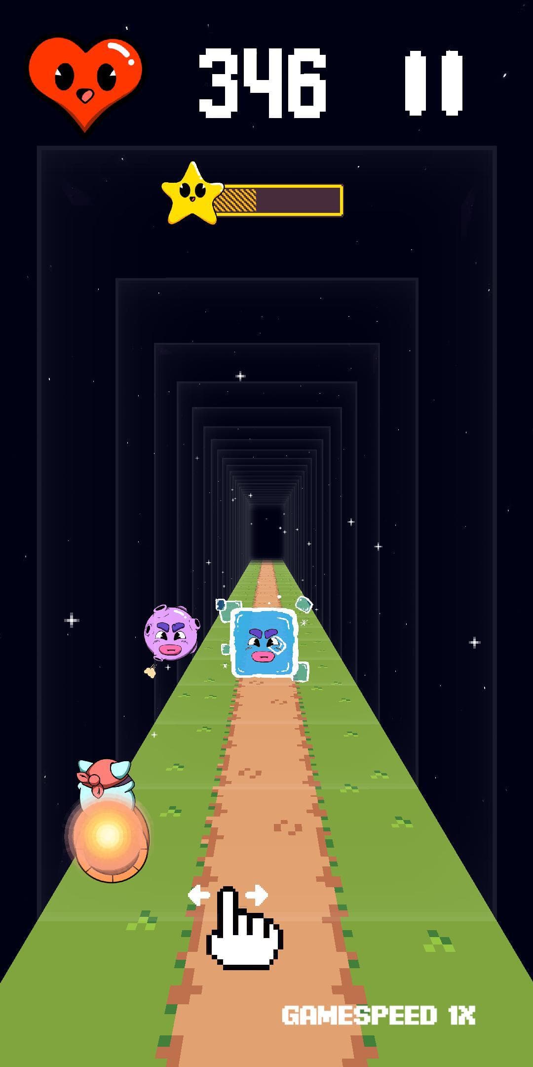 Construct 3 template mobile game - Captain barrelcat screenshot 5