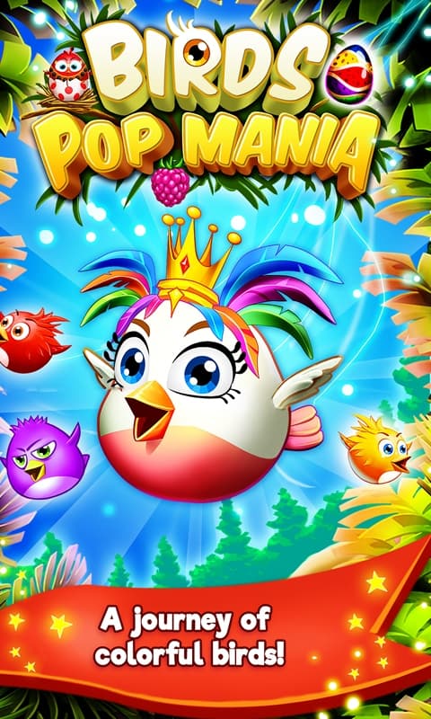 Birds Pop Mania: Match 3 Games Free screenshot 2
