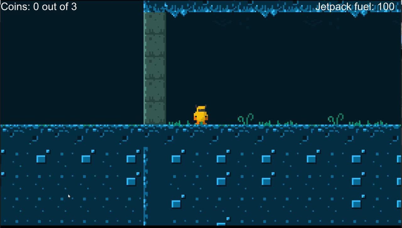 Cave Runner (itch) (RyanTHECarpenter) screenshot 2