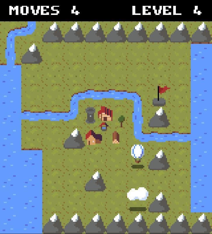 Fly, balloon! - LD36 screenshot 3