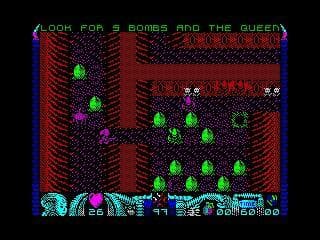 Alien Girl - ZX Spectrum screenshot 5