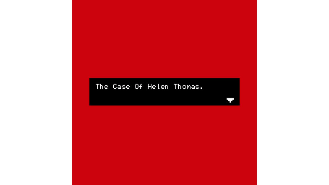 The Case Of Helen Thomas