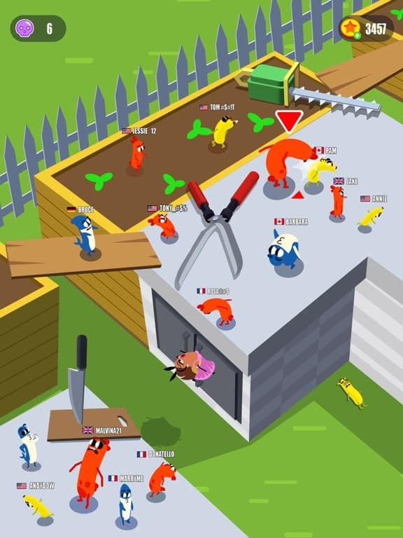 Sausage Wars.io screenshot 4