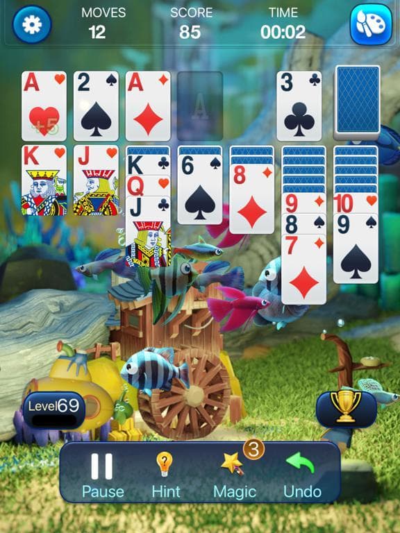 Solitaire: Fishdom screenshot 4
