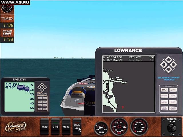 FLW Tour Professional Bass Tournament 2000 screenshot 2