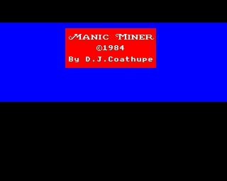 Manic Miner (1983) screenshot 4