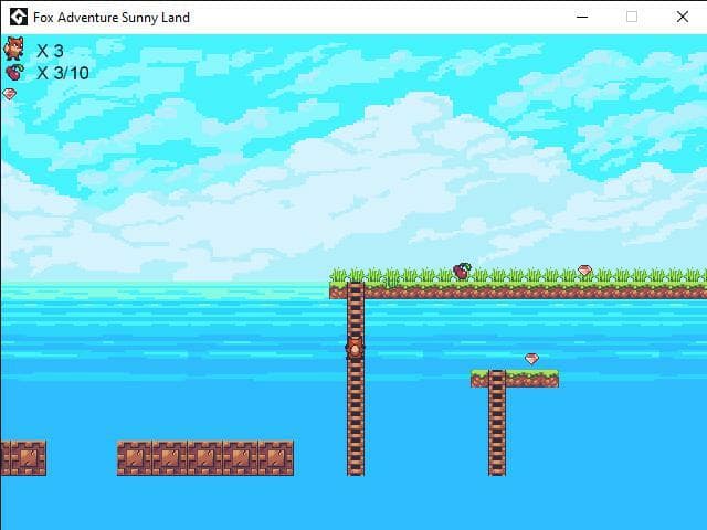 Fox Adventure Sunny Land screenshot 3