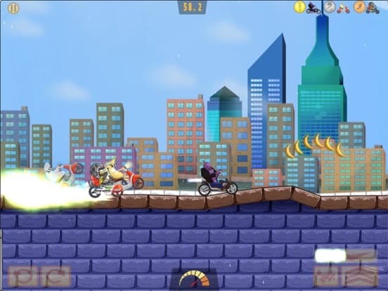 Banana Racer - Moto Racing screenshot 4