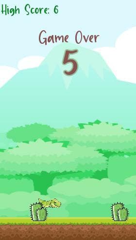Dinomo: Jumping Dinosaur screenshot 2