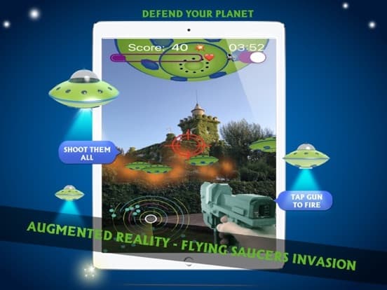 AR Invaders Attack screenshot 2