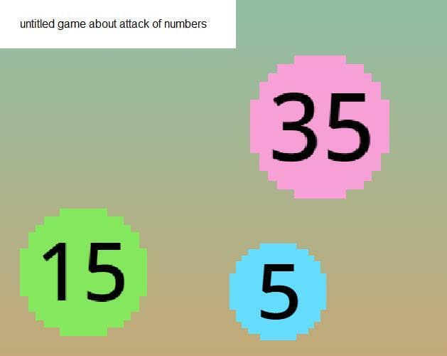 untitled game about attack of numbers
