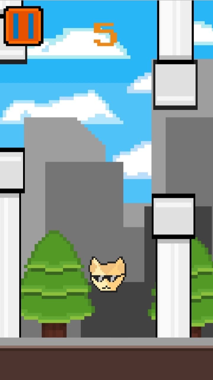 Flappy Memes pixel tap screenshot 2