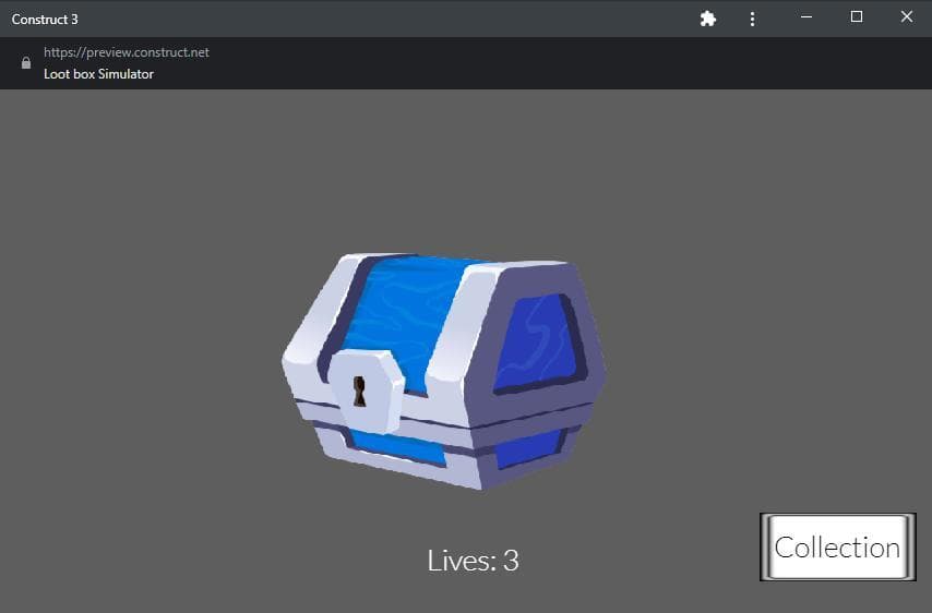 Loot box Simulator (itch) (MarcusTurnerBSU) screenshot 2