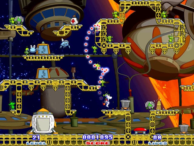 Snowy: Space Trip screenshot 3