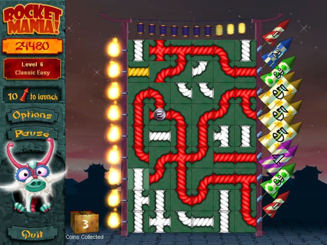 Rocket Mania Deluxe screenshot 2